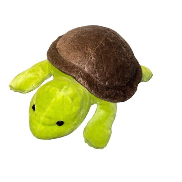 Kohls Cares Plush Turtle Foolish Tortoise Eric Carle Stuffed Animal Green 15" - Picture 10 of 10